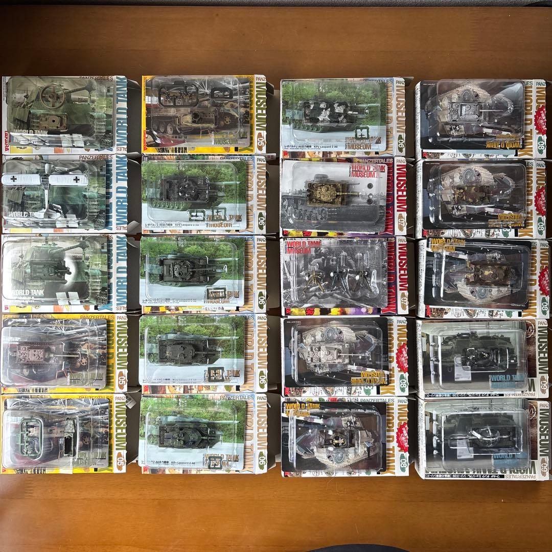 ワールドタンクミュージアム（WORLD TANK MUSEUM） 20個セット