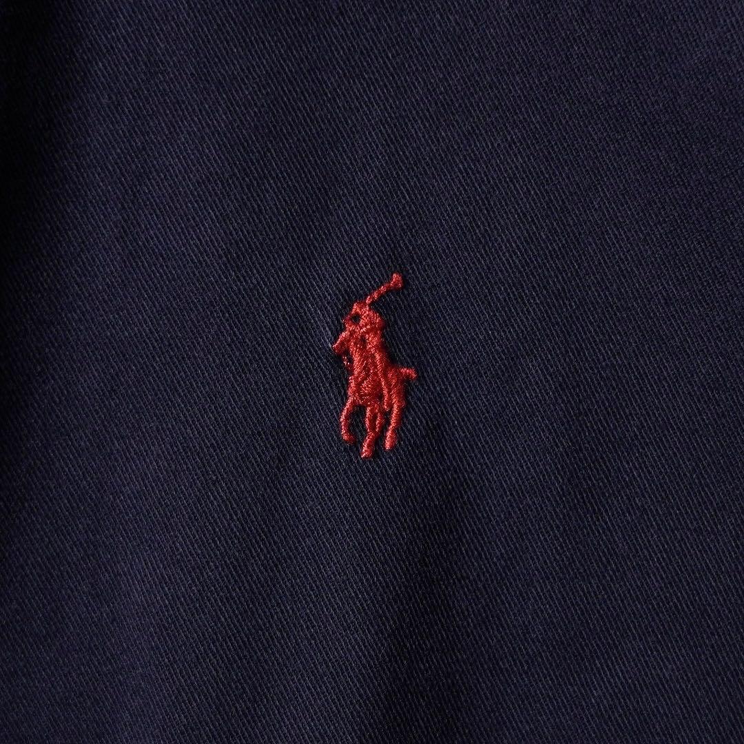90s Ralph Lauren ドミニカ製 コットンスウィングトップ ネイビー