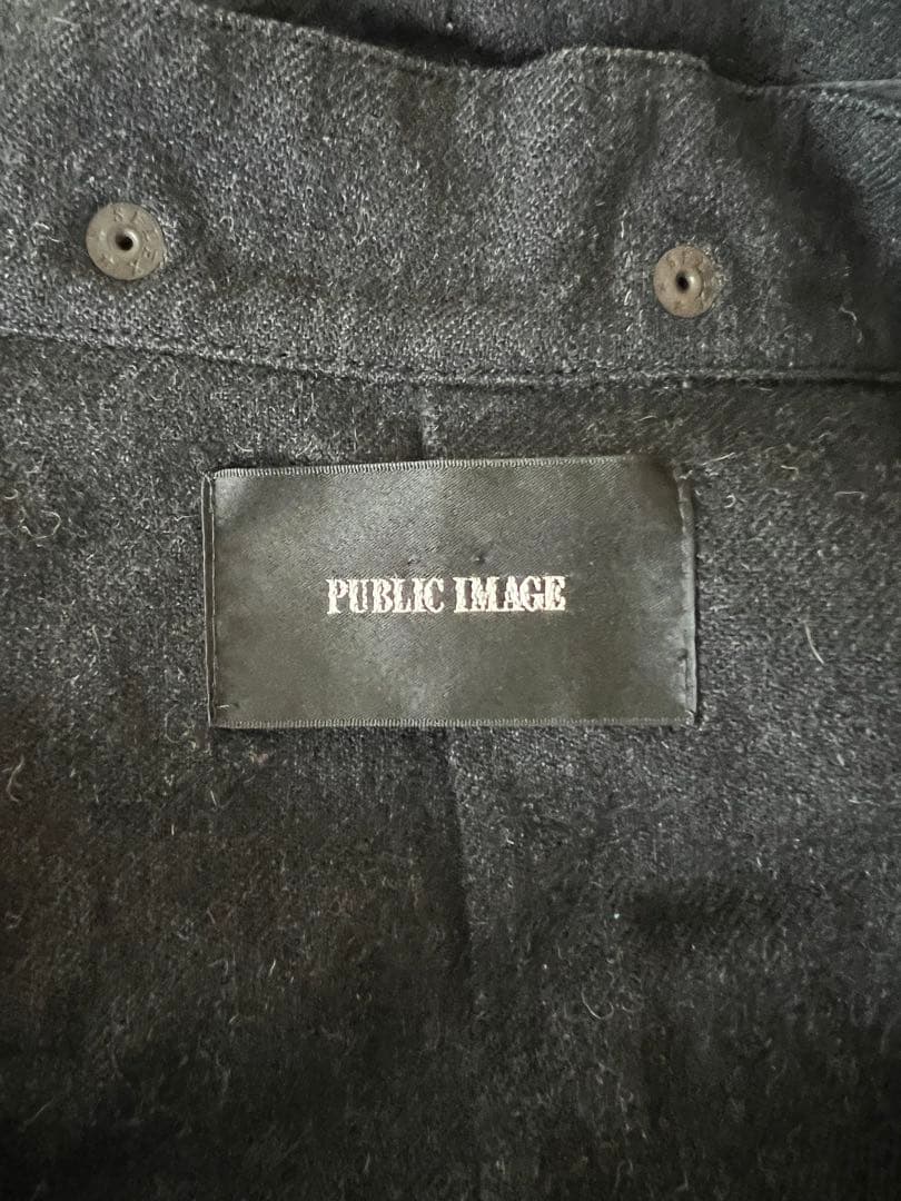 【値下げ】PUBLIC IMAGE　モッズコート　M-51　ブラック