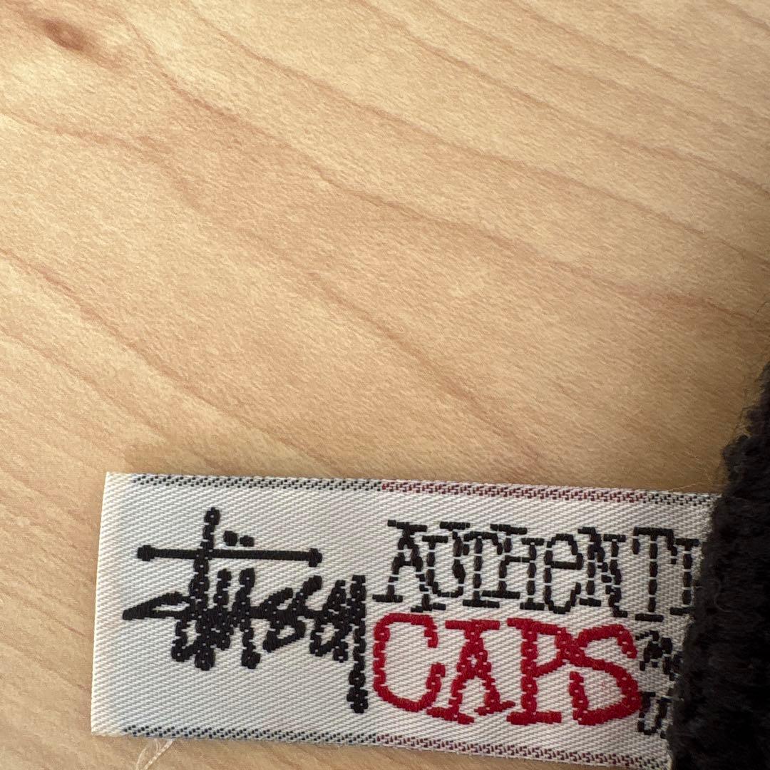 old stussy 白タグ 90's シングルビーニー
