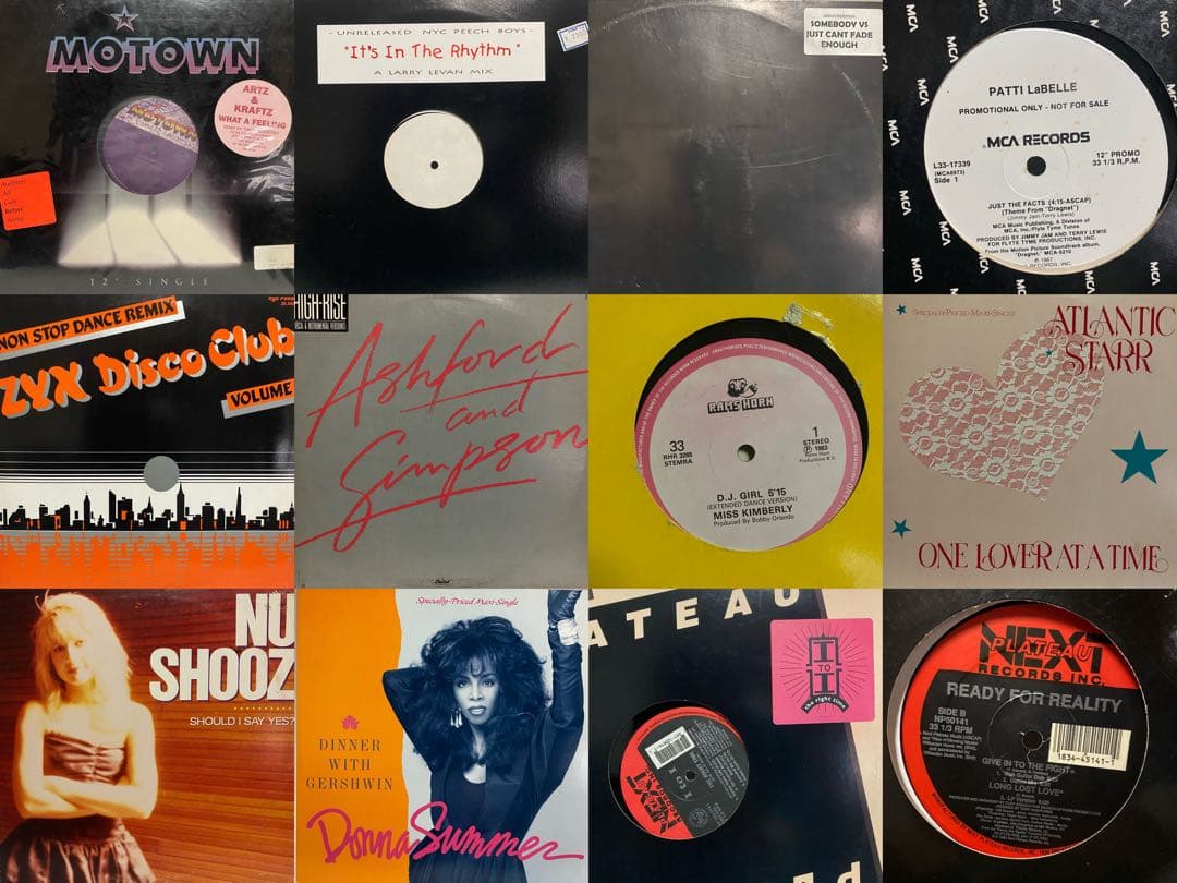 Disco 12inch レコード48枚セット　ディスコ シングル まとめ売り