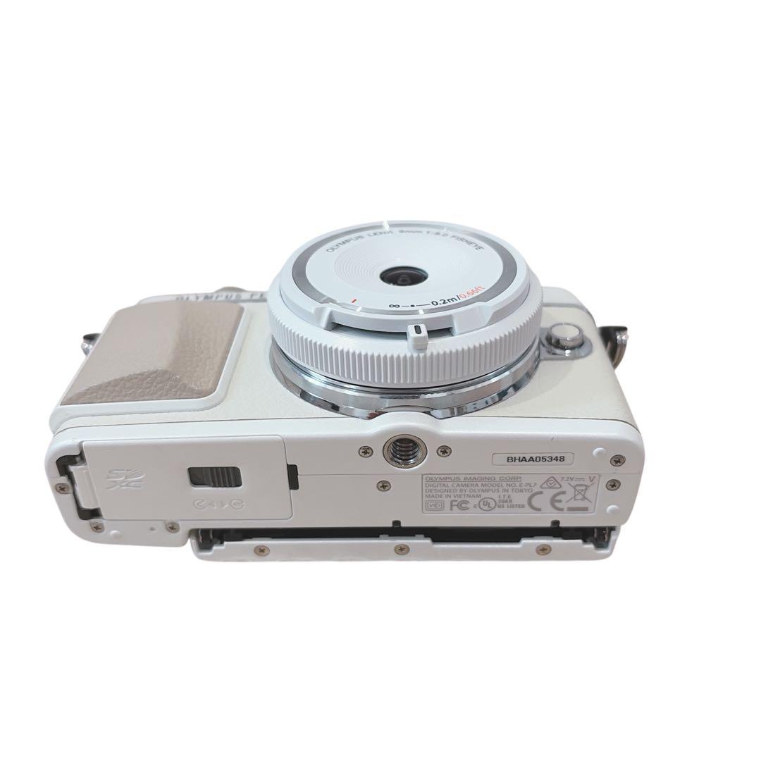 【美品】 OLYMPUS PEN Lite E-PL7 EZダブルズームキット