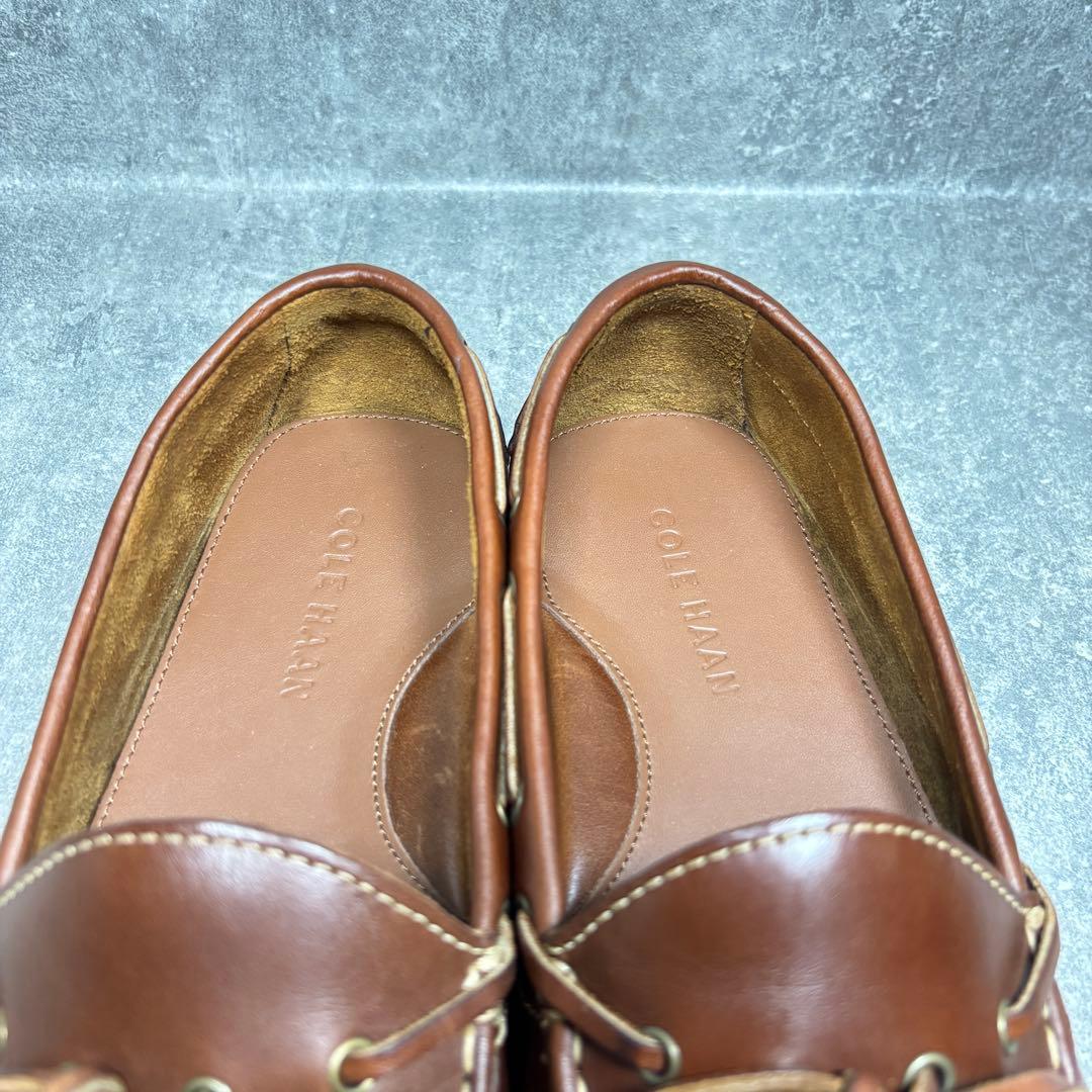 【極美品】COLE HAAN ドライビングシューズ レザー 24.5cm