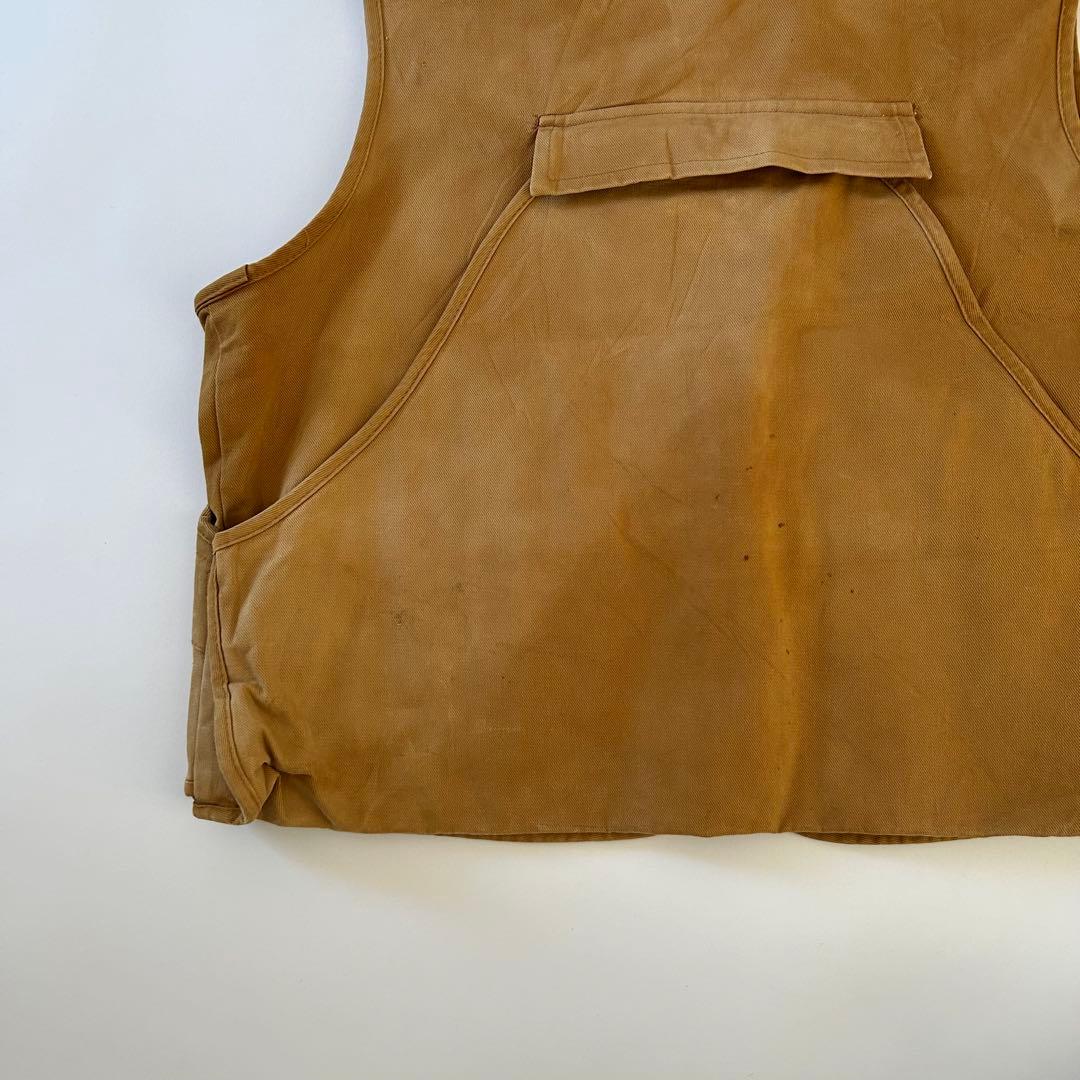 70s IDEAL USA製 ハンティングベストブラウン ダック ヴィンテージ