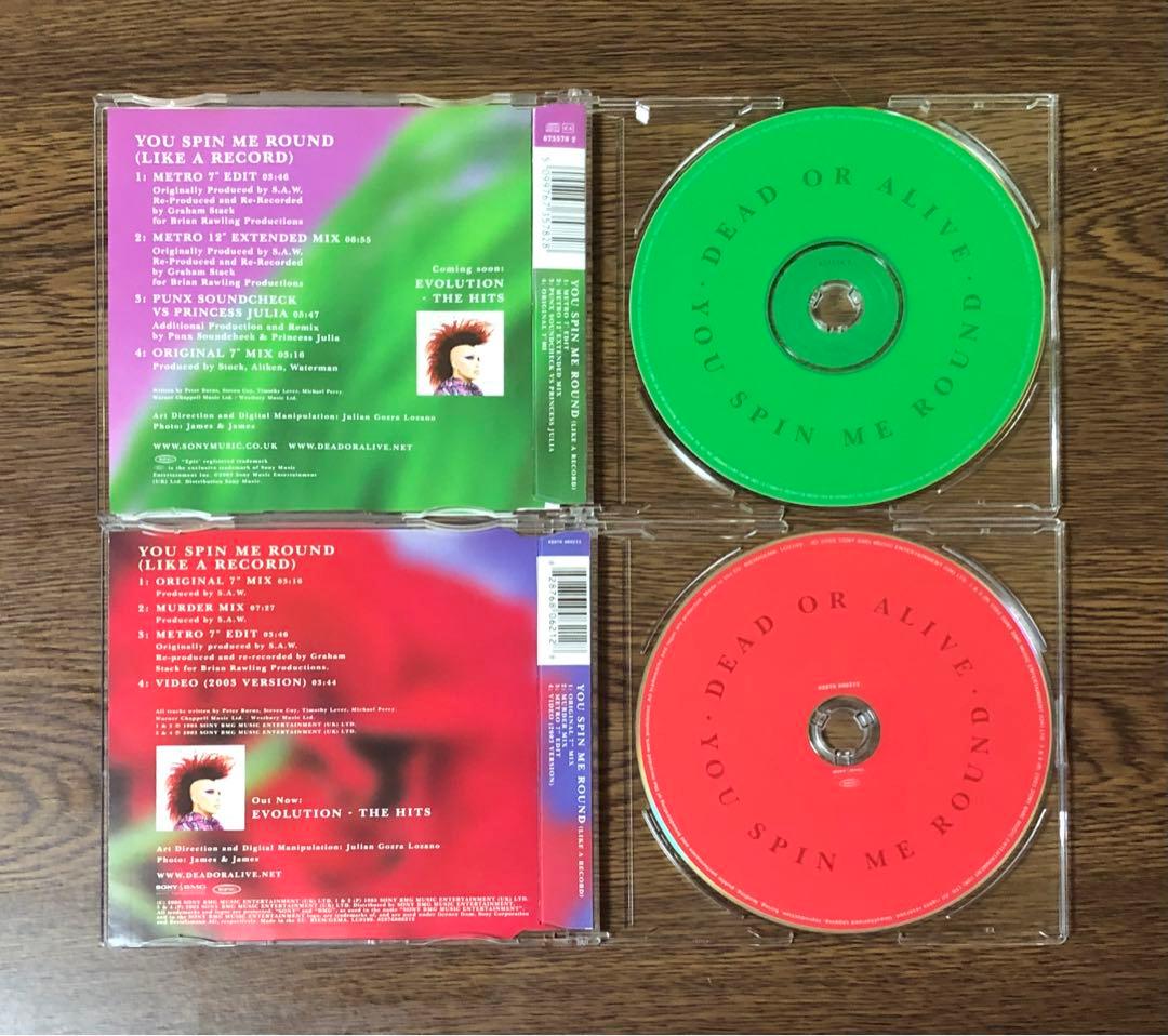 DEAD OR ALIVE / YOU SPIN ME ROUND 輸入盤 2枚