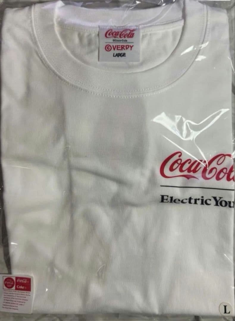verdy限定品 Electric Youth Tシャツ L　白 コカコーラ景品