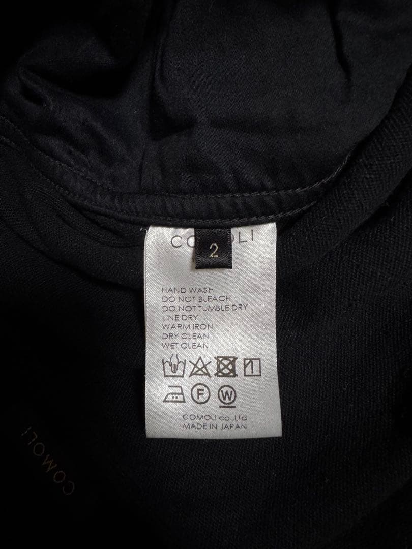 comoli コモリ パラシュートパンツ シルクネップ