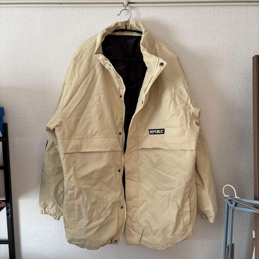 【おしるこ茶太郎】REPUBLIC スノボーウェアセット　XL.L