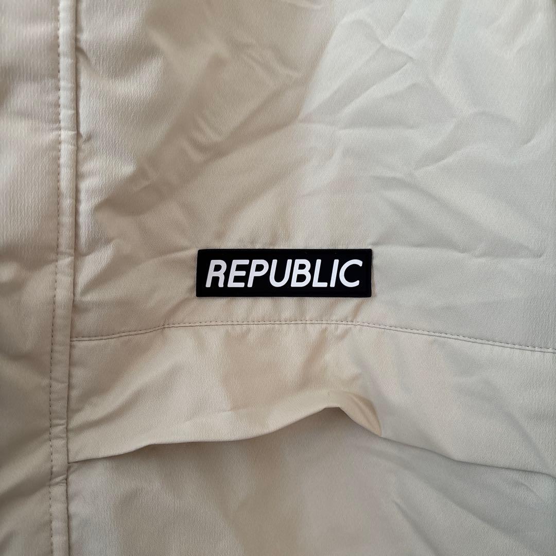 【おしるこ茶太郎】REPUBLIC スノボーウェアセット　XL.L