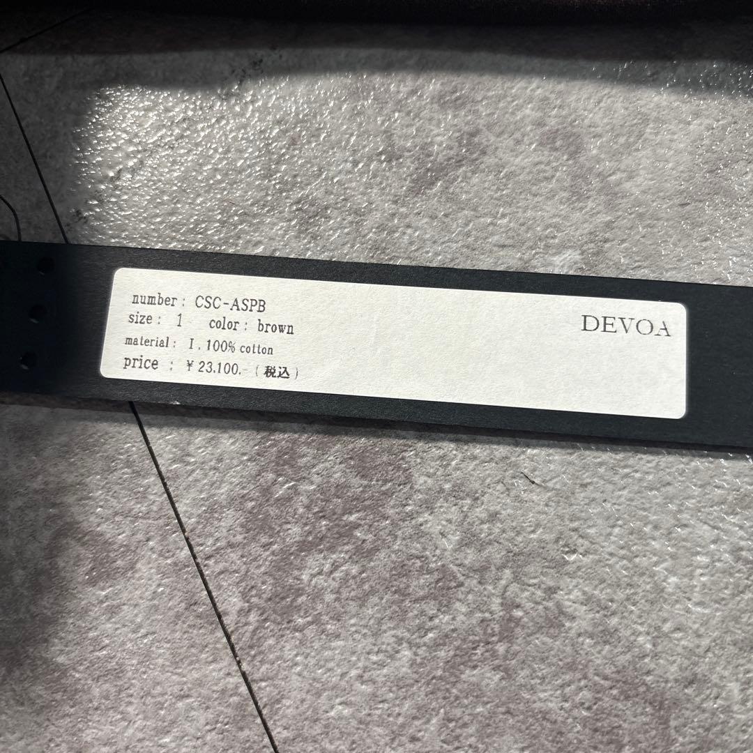 新品 devoa ルーズシルエット　カットソー　アルチザン　ccp カルペ
