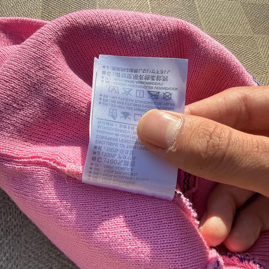 帽子 y2k archive bird head pink beanie opium