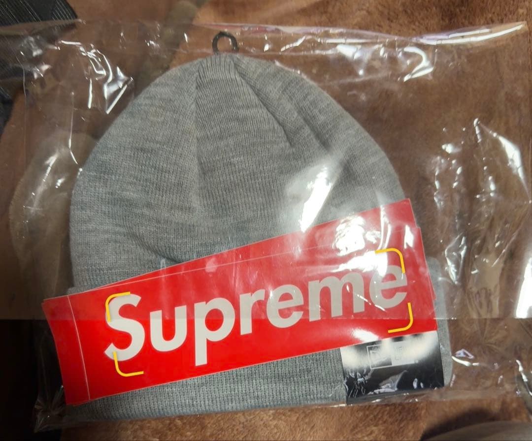 シュプリーム New Era Box Logo Beanie 23FW 迷彩
