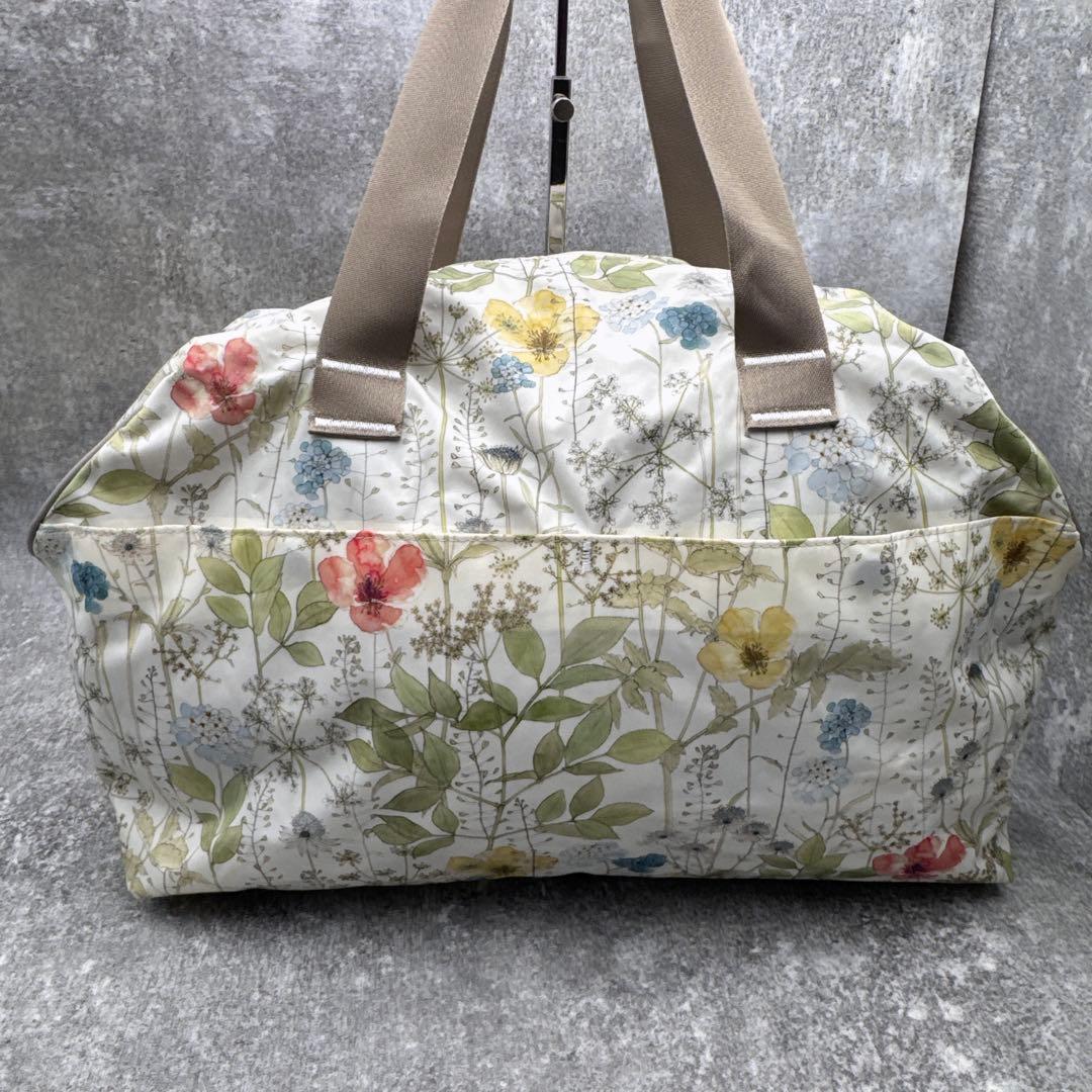 極美品　ミレスト　hopping marche リバティプリント ボストンバッグ
