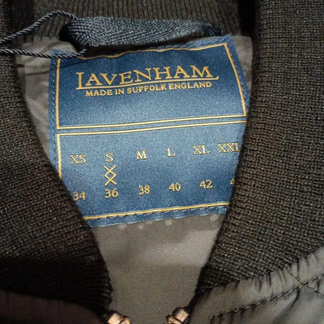 LAVENHAM ブラック キルティング ベスト