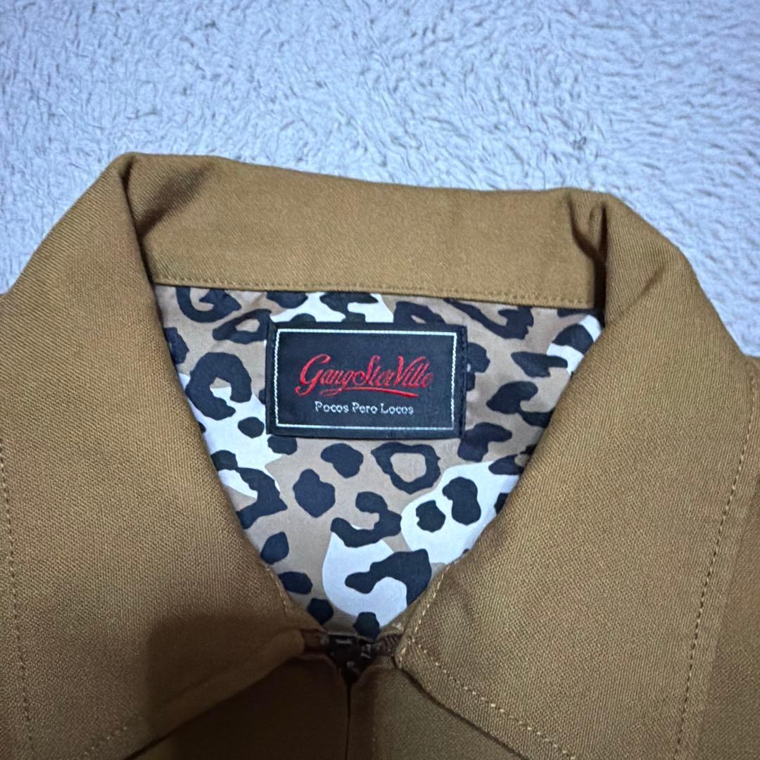 gangsterville レオパード　Jacket ジャケット　weirdo