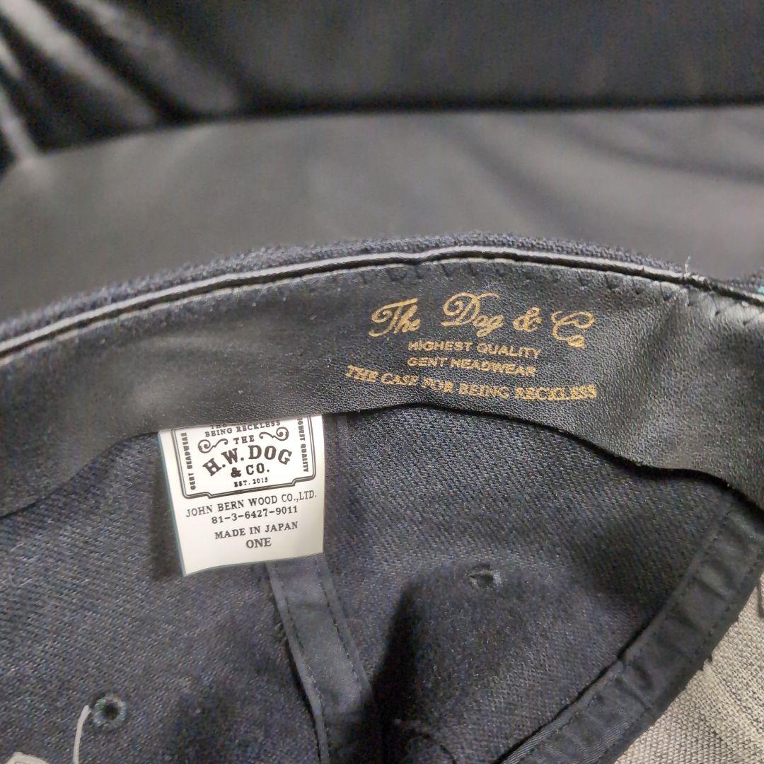 THE H.W.DOG&CO. BASEBALL CAP 黒