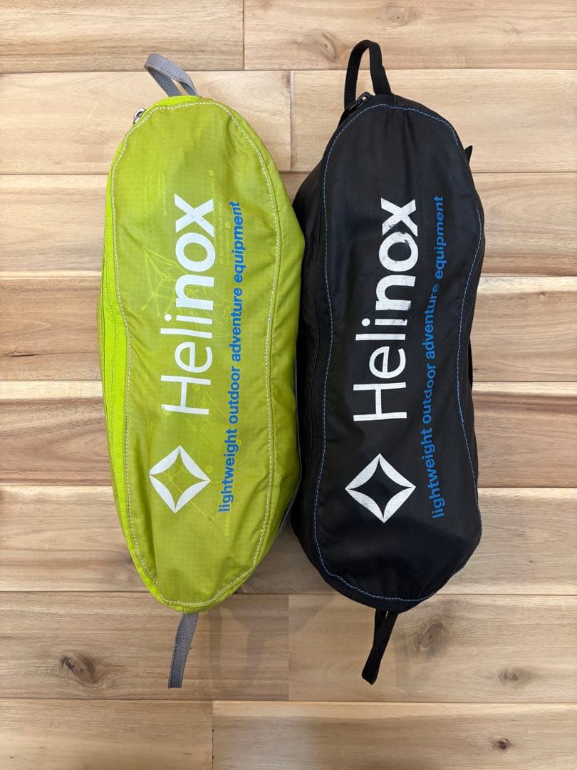 Helinox アウトドアチェア チェアワン　黒（ブルー）のみ
