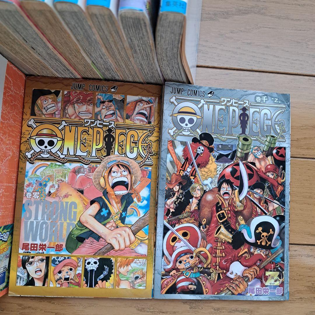 ONE PIECE　コミック　1~76巻　零、千巻付き！