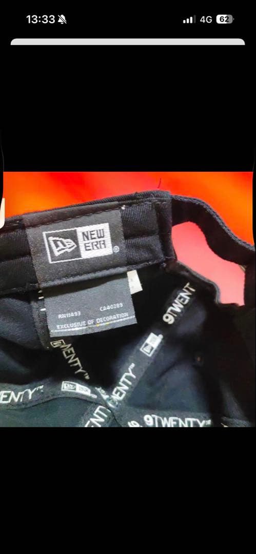 ゆ*様 SEE SEE NEW ERA 9TWENTY ブラックキャップ