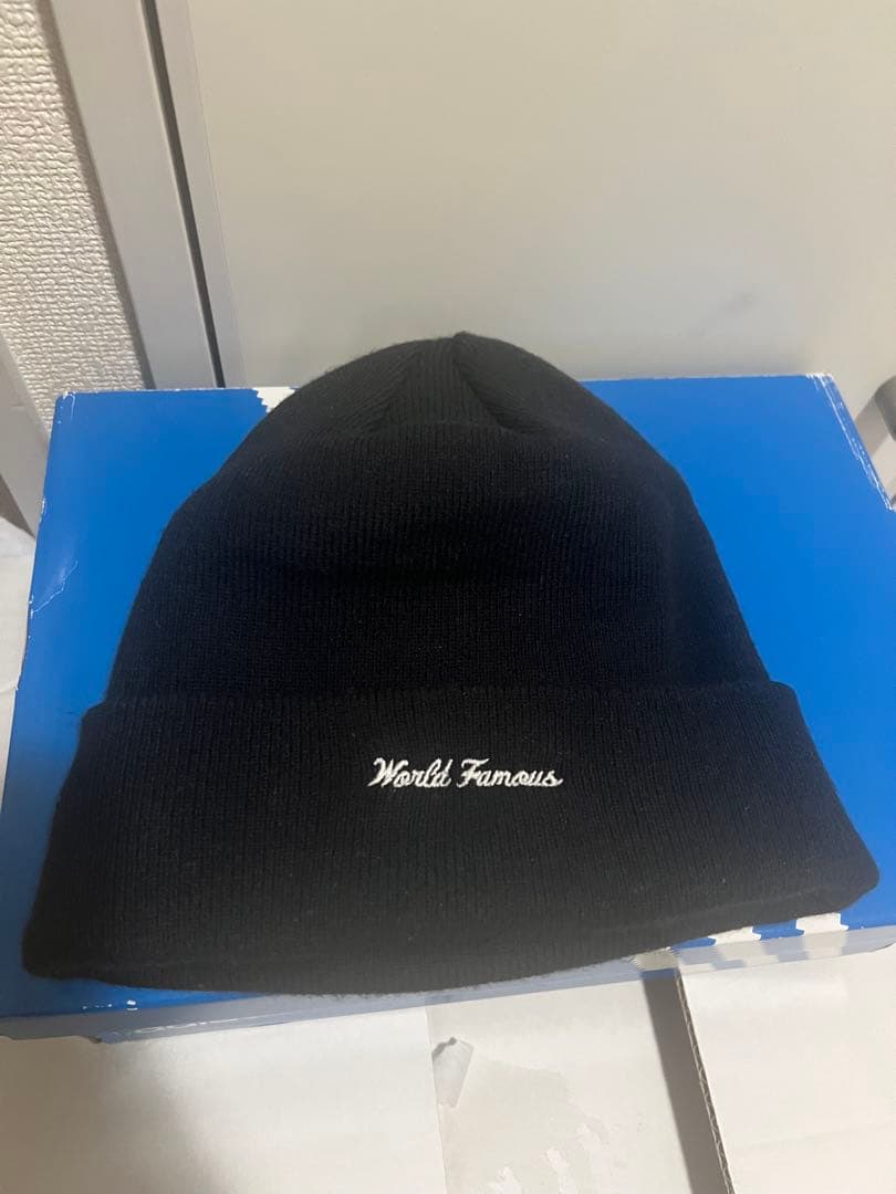 Supreme ニット帽 ブラック