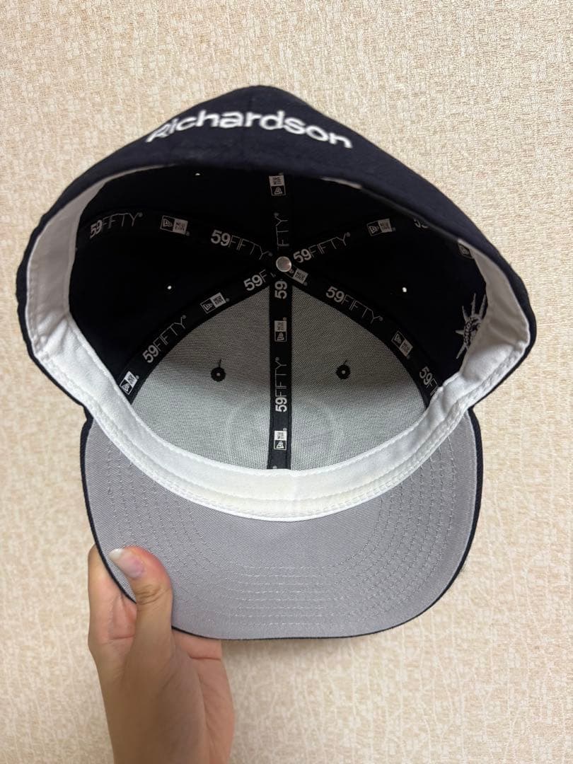 Richardson×NEWERA 59FIFTY キャップ 黒 7 1/4