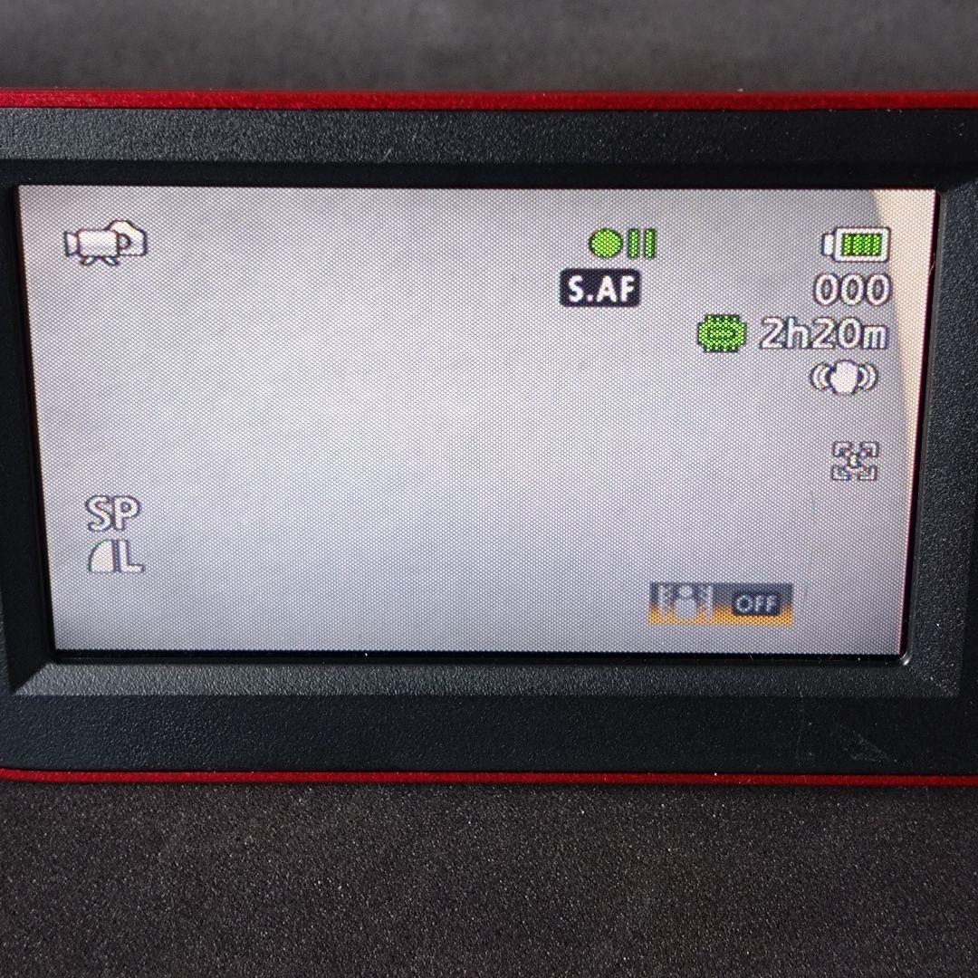 【美品】Canon キャノンフルハイビジョンビデオカメラ iVIS HF R10