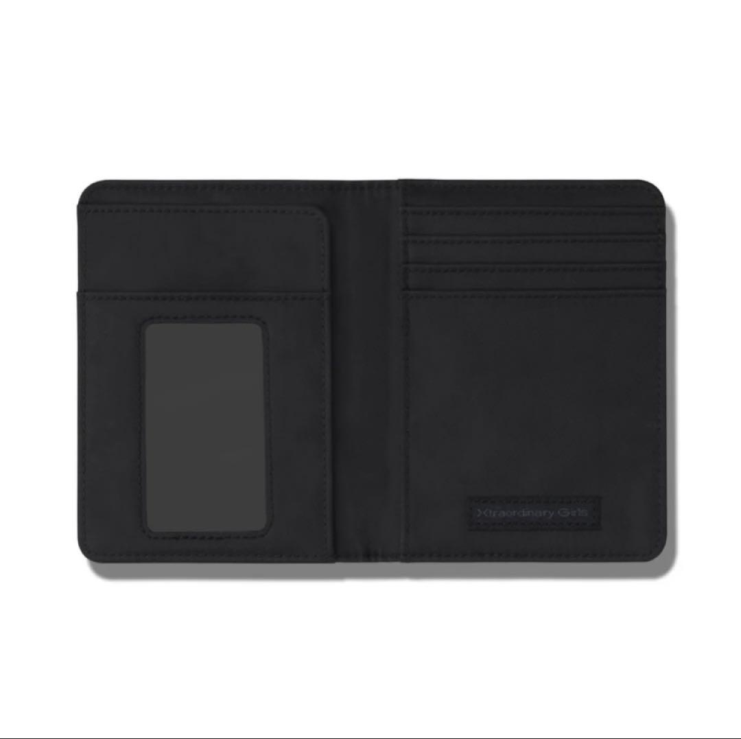 XG PRODUCTS 3 パスポートカバー ブラック