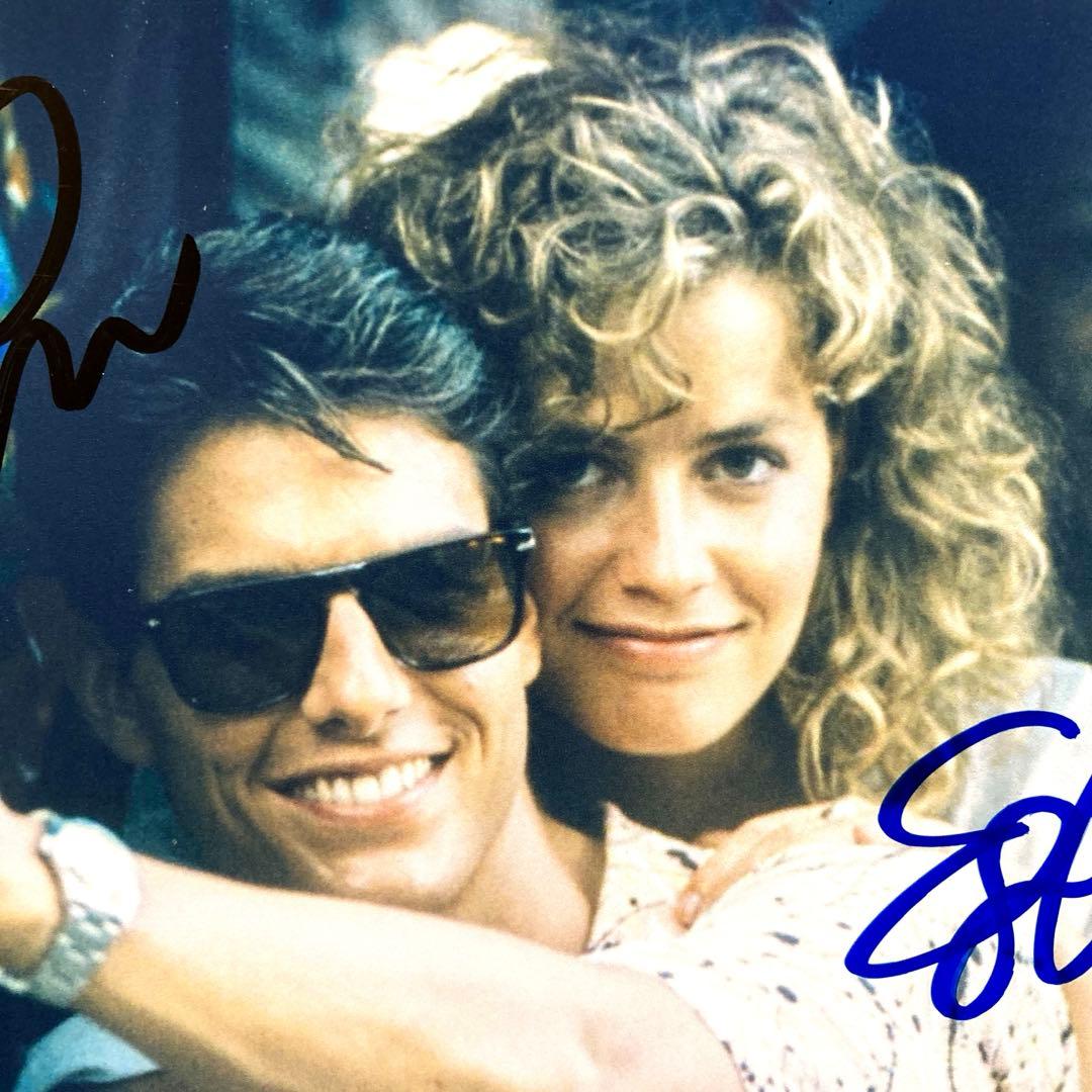 トム・クルーズとエリザベス・シュー直筆サイン入り2Lサイズ写真‥