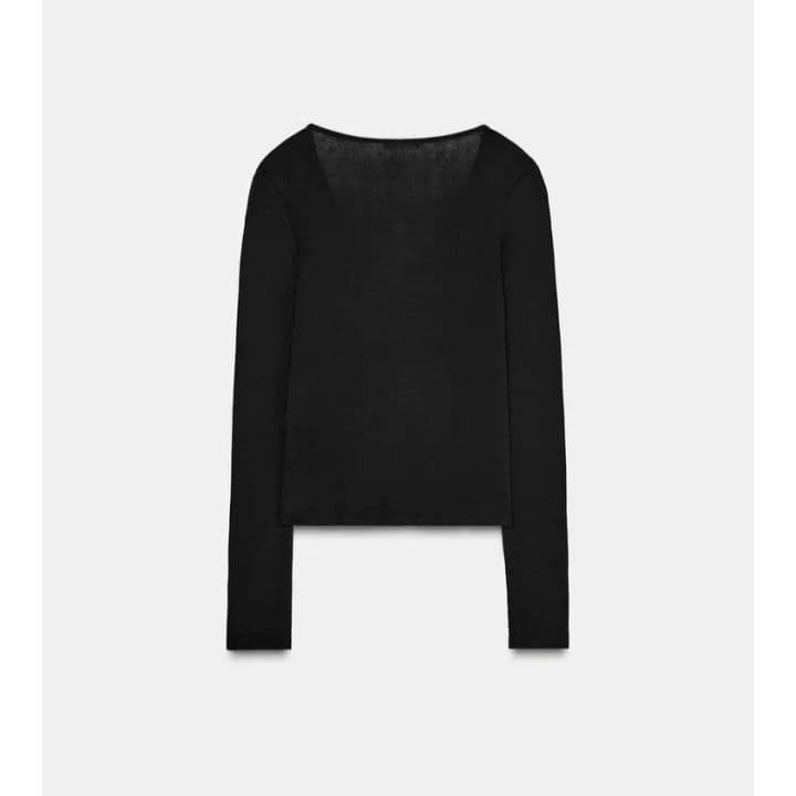 完売品 ZARA コンビネーションレーストップジャケット M ブラック