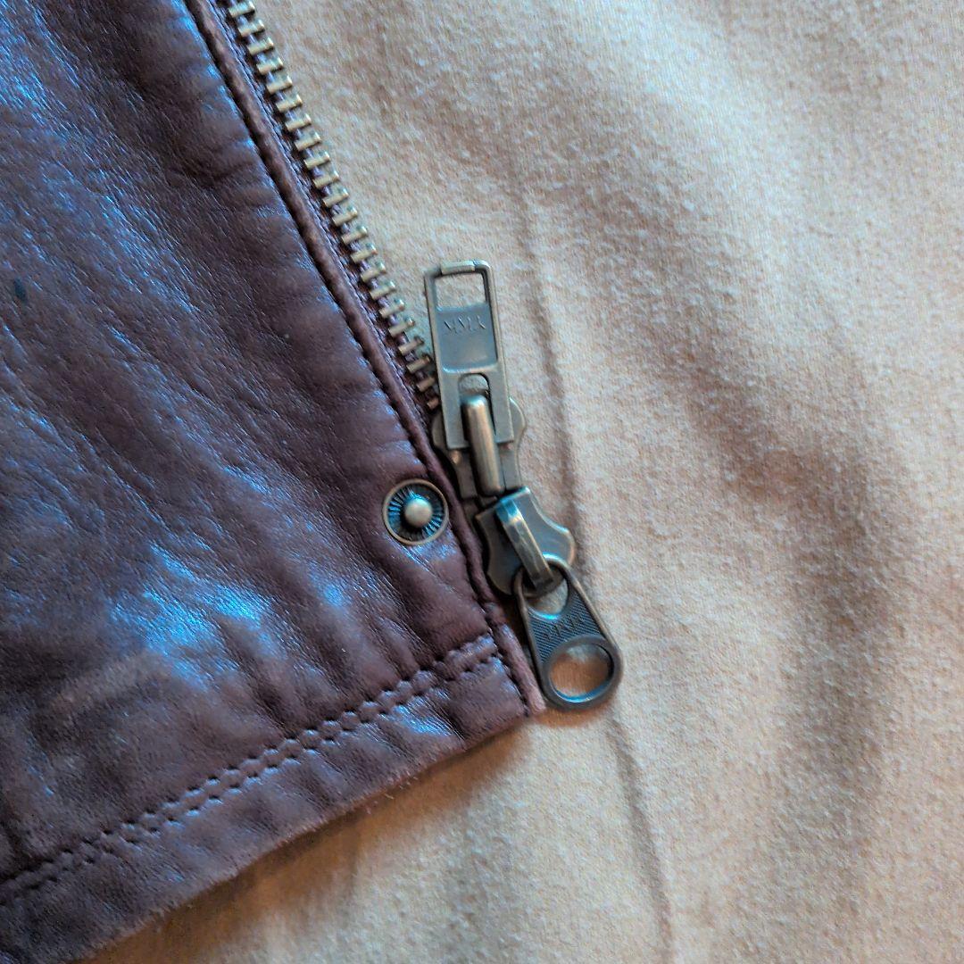 【希少】90s ORVIS レザーベスト XXL