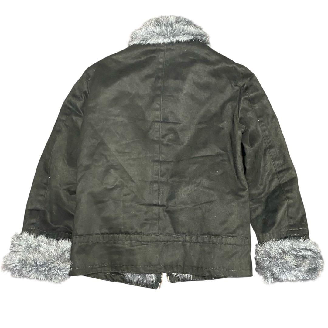 TORNADO MART fur jacket Y2K お兄系 ギャル男 平成
