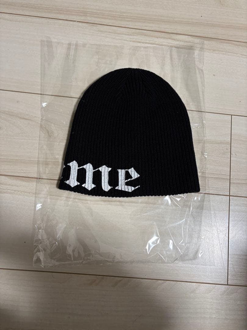 【にきくん】Supreme ニット帽 黒