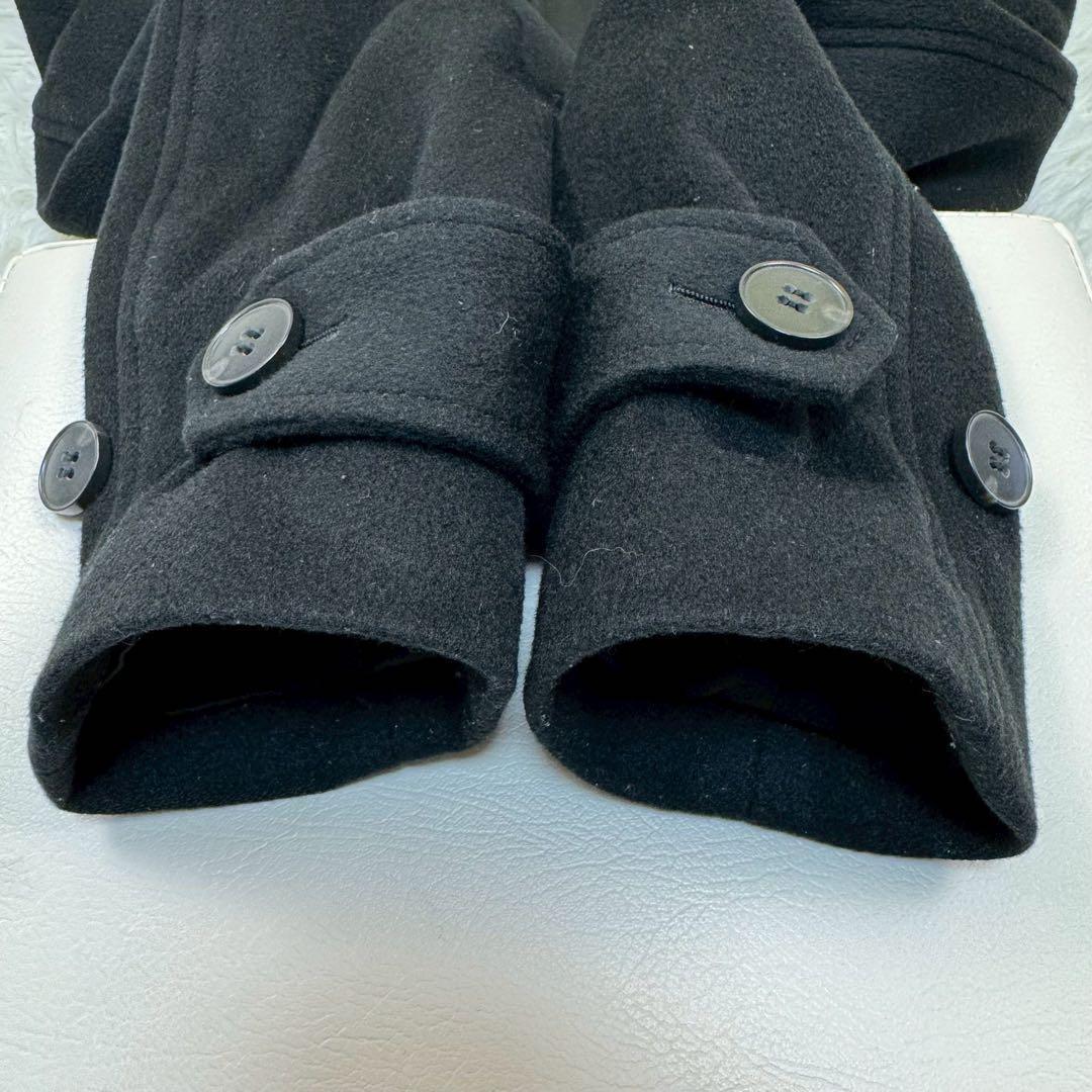極美品✨セオリー カシミヤ100% 裏地シルク ダブル トレンチコート 黒 S