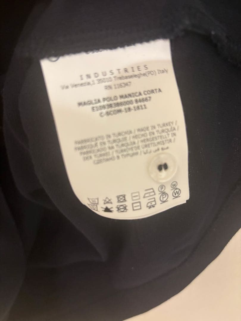 MONCLER ブラック ポロシャツ 半袖　レディースXS 美品モンクレール