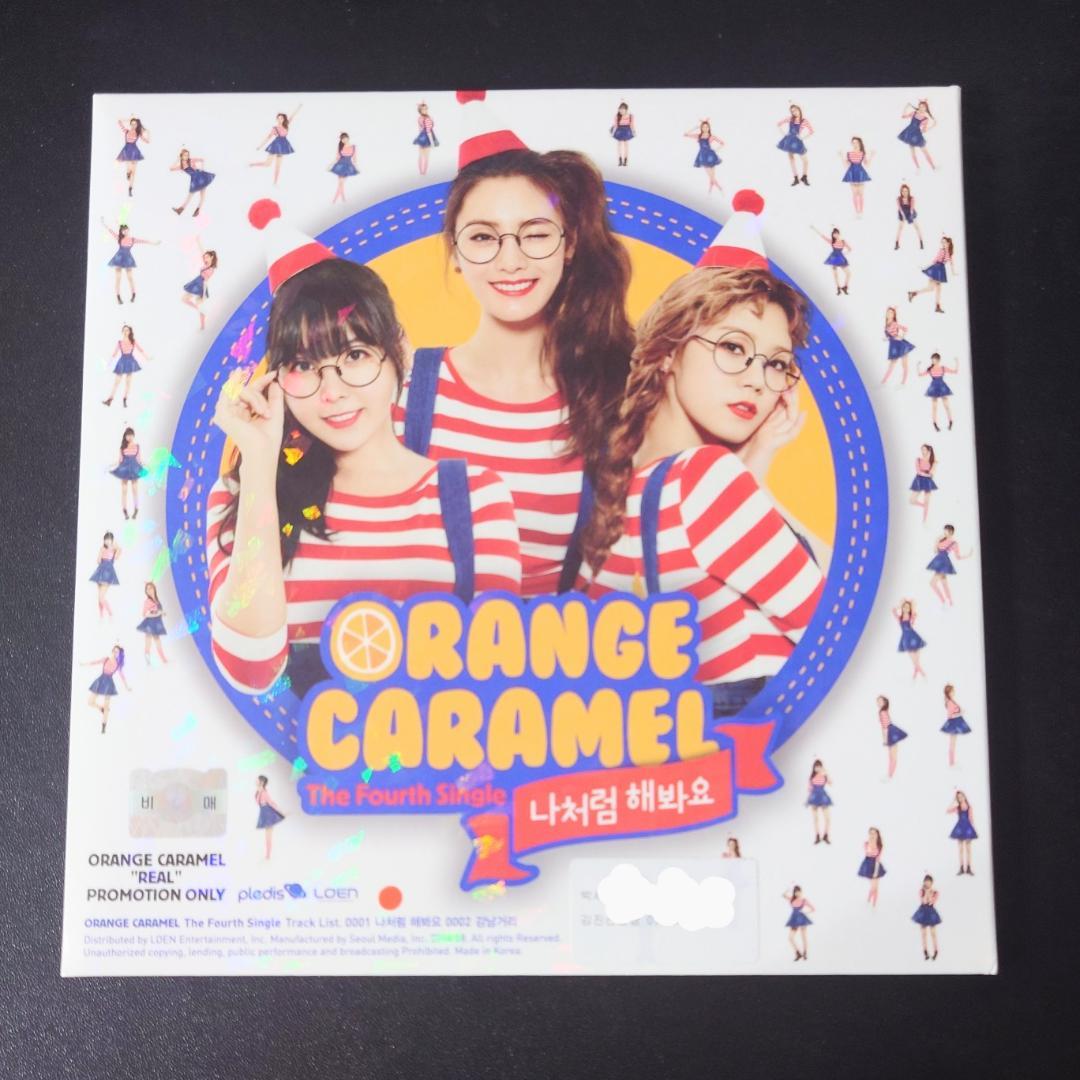 韓国★Orange Caramel 4thシングル /直筆サイン入り非売品CD①