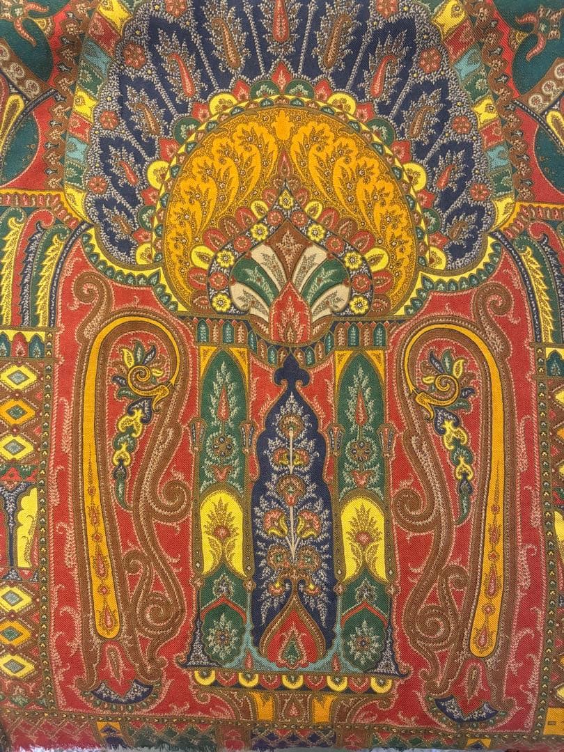 限定値引⭐︎美品 ETRO ストール ショール ペイズリー柄 イタリア製 マフラー