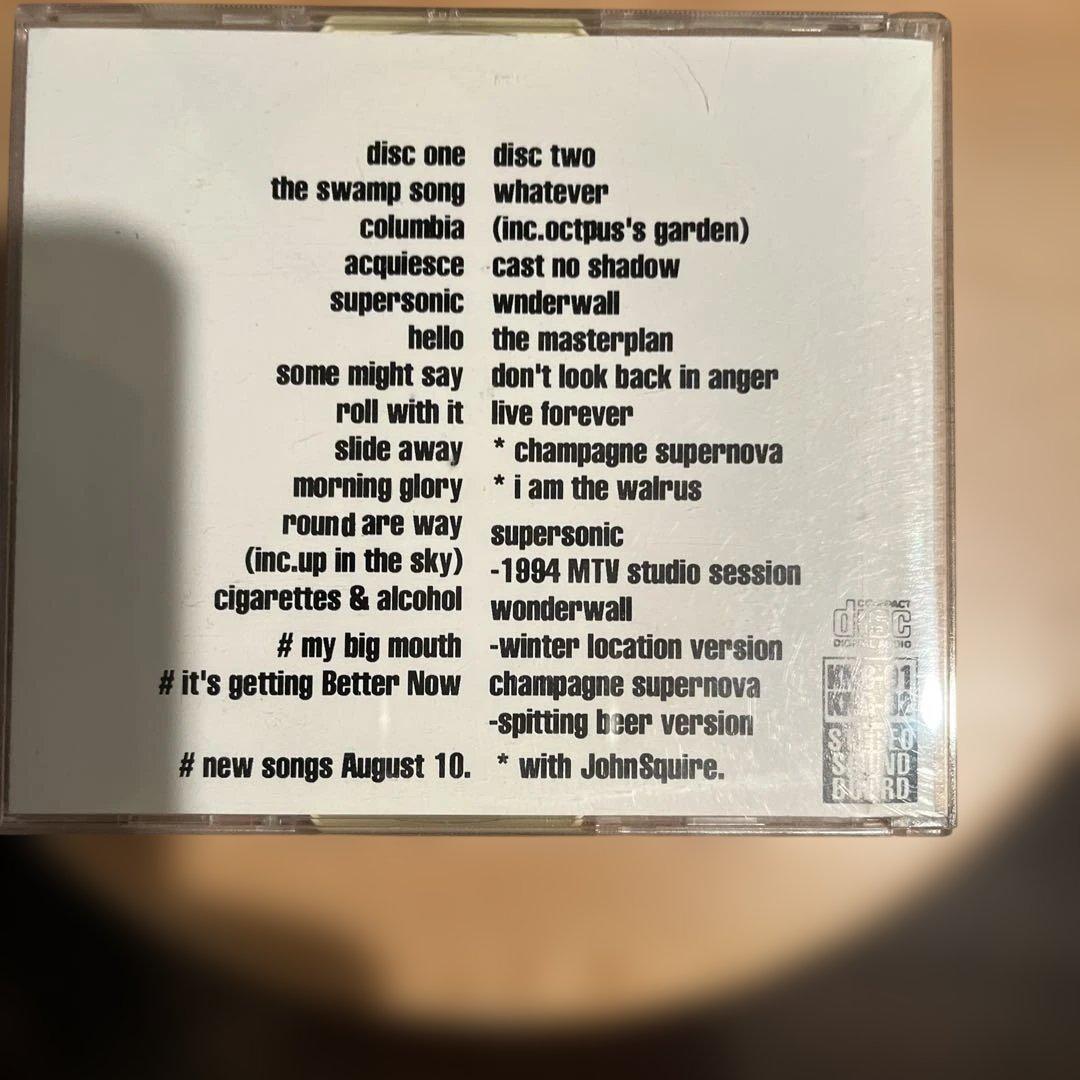 【希少】oasis Knebworth 1996 Liveアルバム 2組