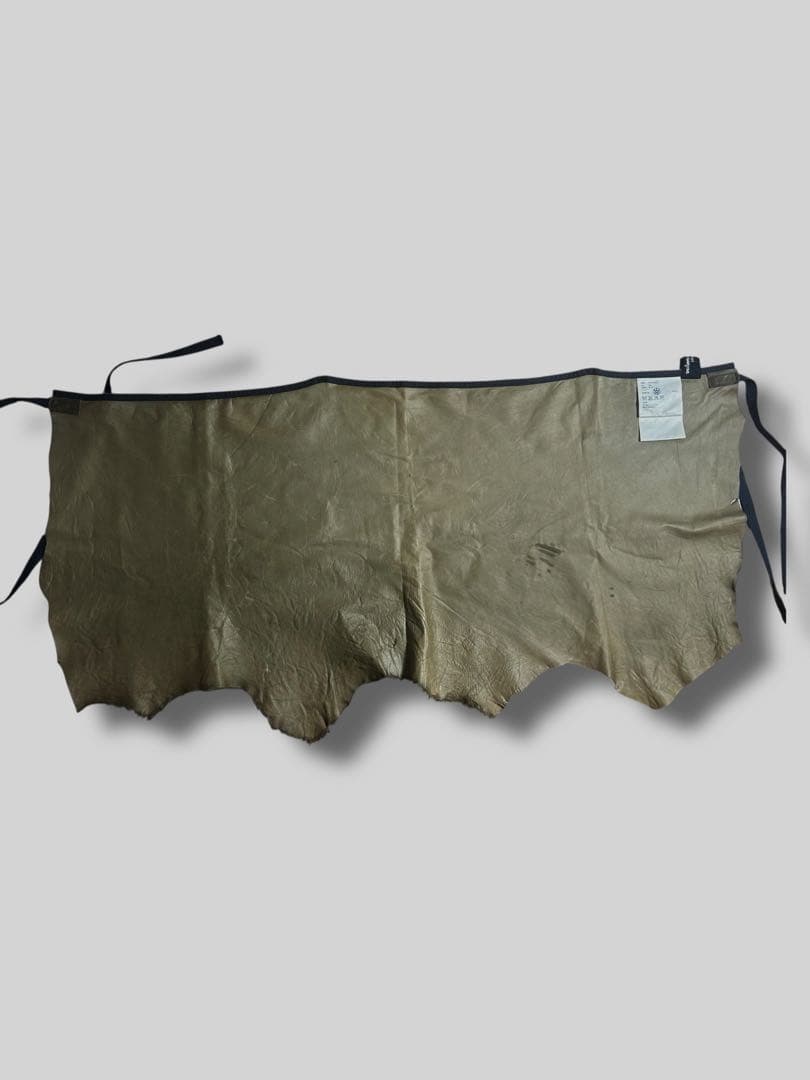 希少 2004AW トリコ コムデギャルソン 牛革 カウレザー ラップスカート