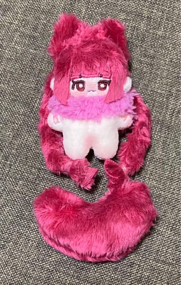 自作ぬいぐるみ・三つ編みの女の子