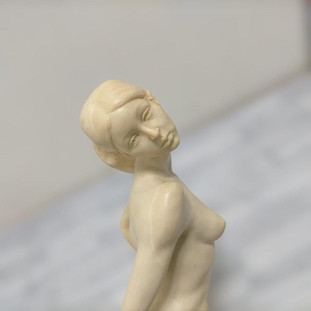 A.SANTINI クラシックフィギュアイタリア製オブジェ 260217-14A
