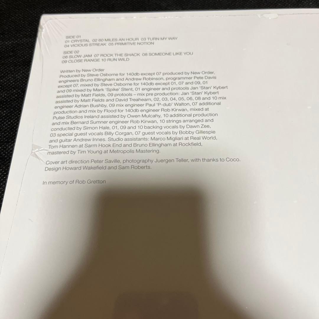 新品未開封　New Order – Get Ready Remastered