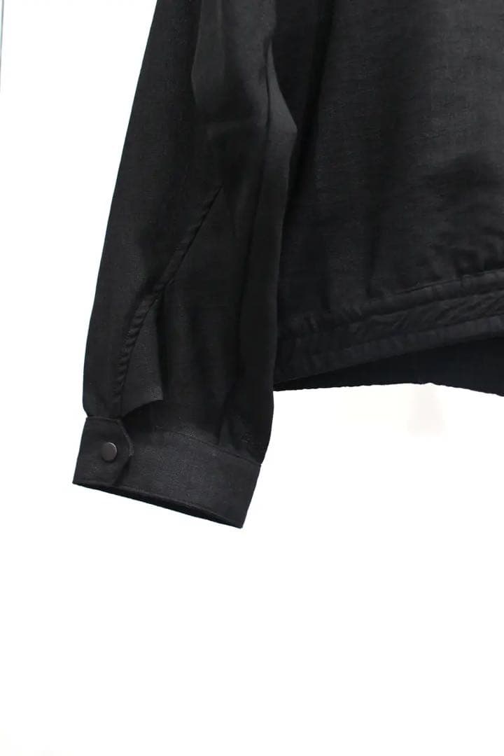 ジャケット・アウター Ancellm 25ss Melange Snap Blouson Black