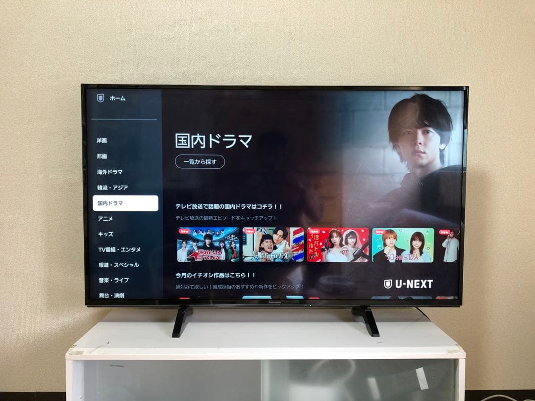 Panasonic TH-49FX600 4K液晶テレビ