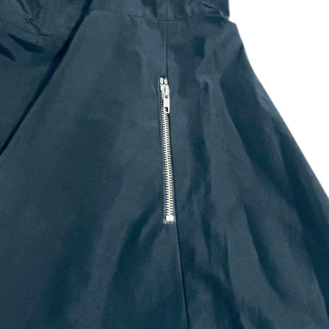 Jean Paul GAULTIER ワンピース 黒 ジップデザイン 40