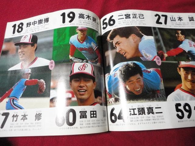 【プロ野球】阪急ブレーブス　1988イヤーブック　※付録つき