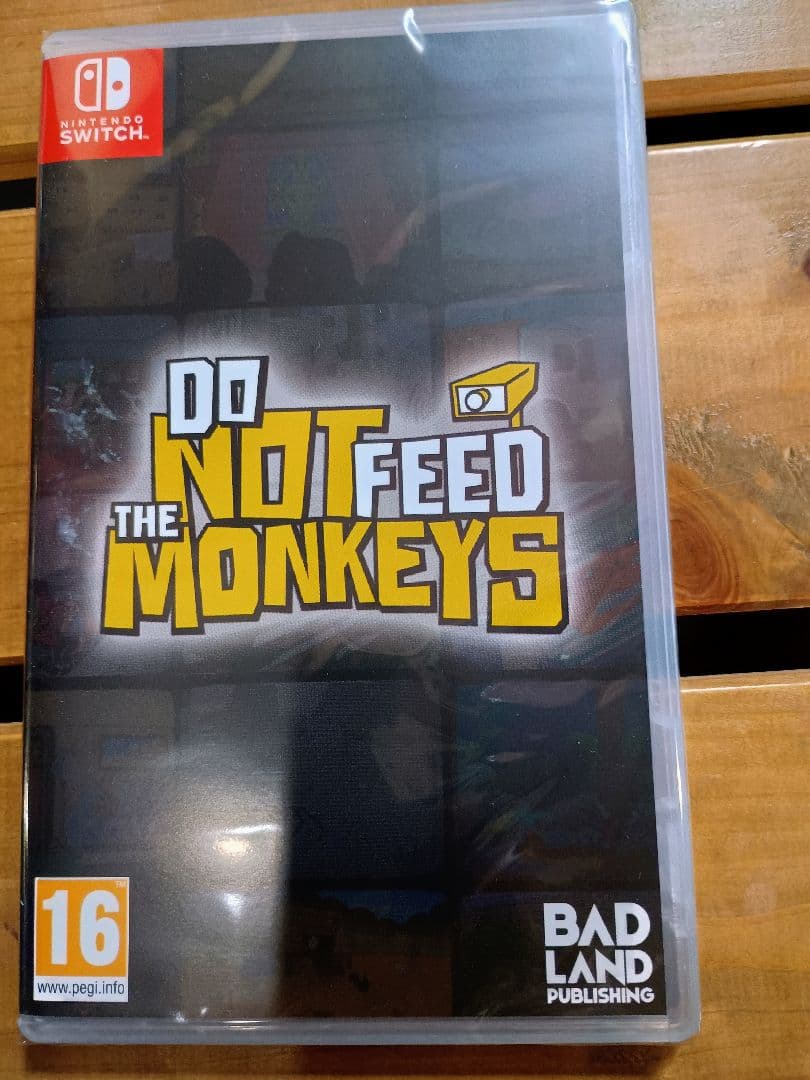 海外版　DO NOT FEED THE MONKEYS Switch　輸入版