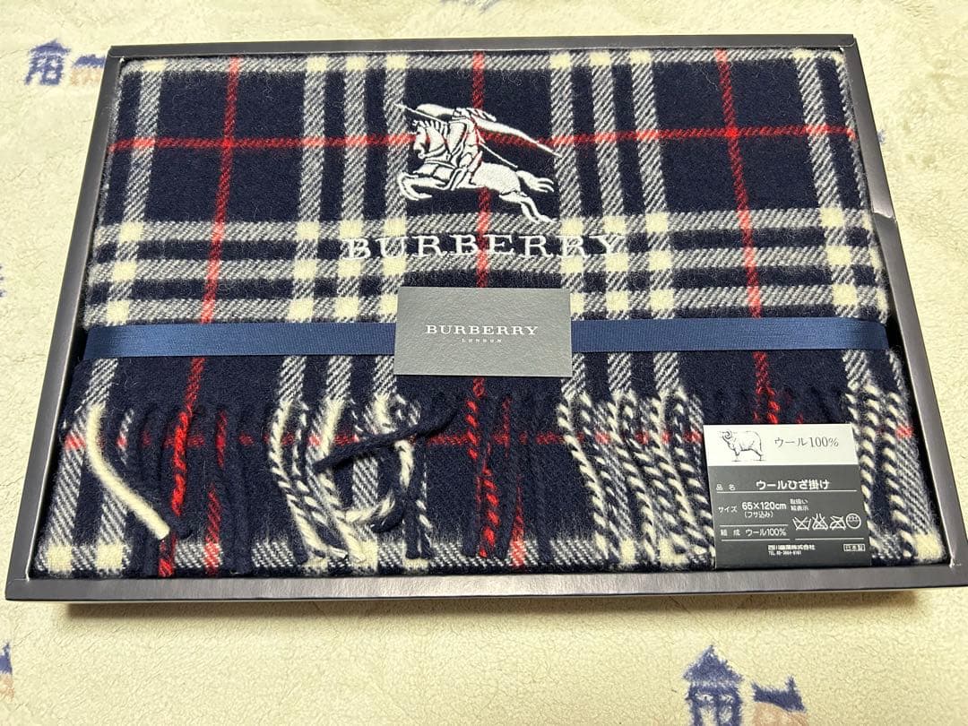 き*ょ様 BURBERRY ひざ掛け