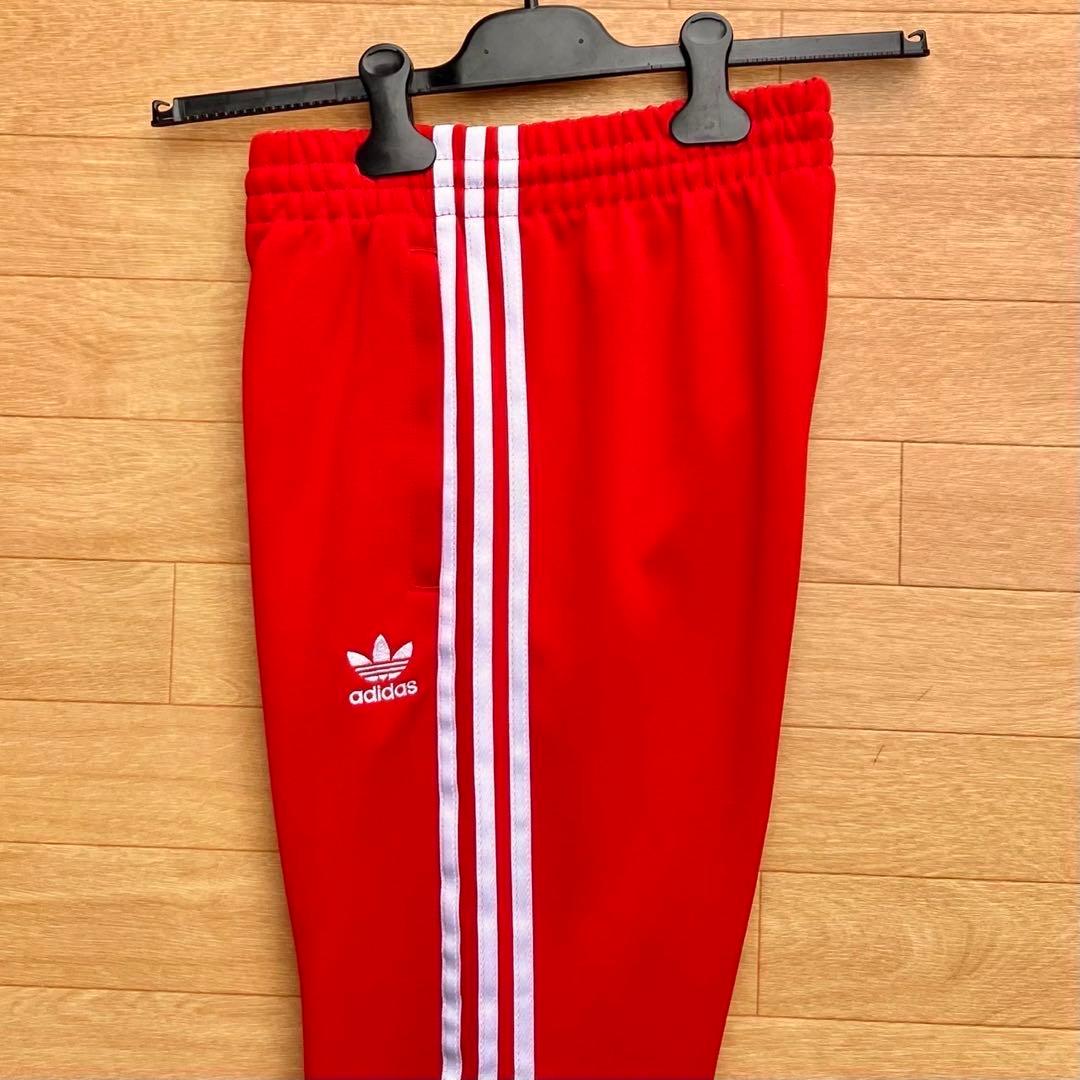 XL アディダスオリジナルス SSTトラックパンツ 赤 ジャージパンツ ジョガー