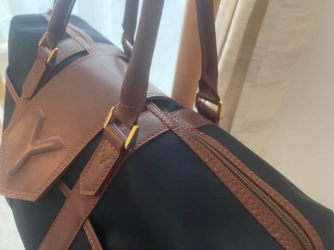 最終価格‼️SAINT LAURENT ボストンバッグ 型押し ヴィンテージ