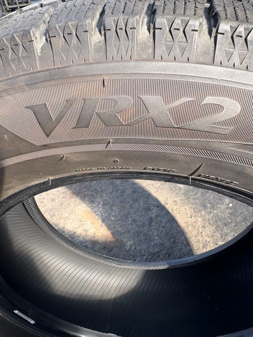 ブリヂストンVRX2 195/65R15 2019製スタッドレス中古品4本セット